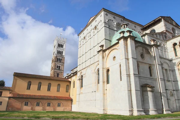 Historické Centrum Města Lucca Toskánsko Itálie — Stock fotografie
