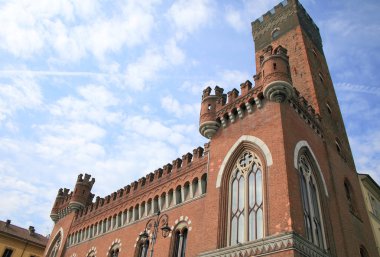 Asti, İtalya'nın tarihi merkezi 