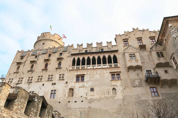Buonconsiglio Burg Wahrzeichen Trento Italien — Stockfoto