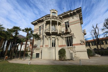 mimari Villa Bernasconi Lake Como, İtalya