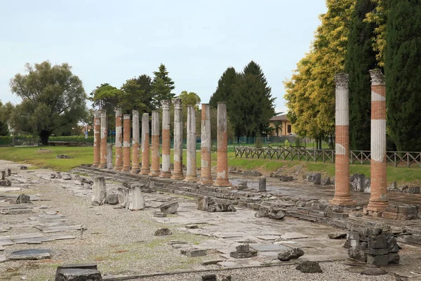 Aquileia Antik Roma Kenti Unesco Dünya Mirası Talya Arkeolojik Alanına — Stok fotoğraf