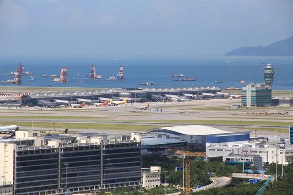 Hong Kong Diciembre Aeropuerto Internacional Hong Kong Fue Nombrado Mejor — Foto de Stock