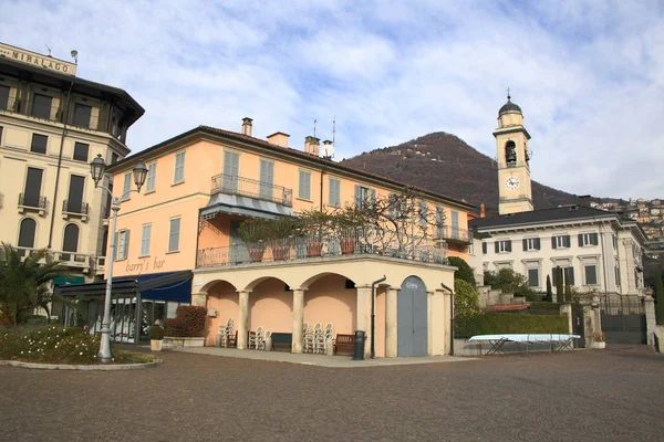 Cernobbio Italia Diciembre 2017 Centro Ciudad Lago Como Diciembre 2017 — Foto de Stock