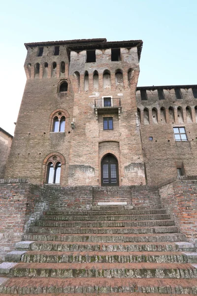 Средневековый Замок Мантова Всемирное Наследие Юнеско Италия — стоковое фото