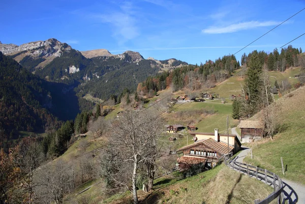 Paesaggio Naturale Jungfrau Svizzera — Foto Stock