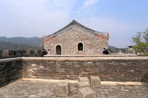 2016 日中国 深センに深セン 2016 大鵬要塞 大鵬要塞は広東省の歴史的建造物の壁に囲まれた村です — ストック写真