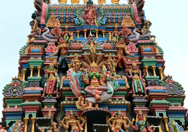 Indický Chrám Jiřího Města Penang Malajsie — Stock fotografie