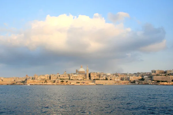 Paisagem Valletta Malta — Fotografia de Stock