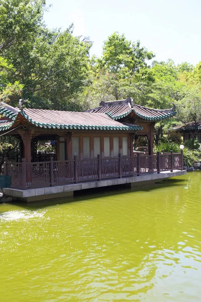 Čínská Zahrada Vládním Parku Laichikok Hong Kong — Stock fotografie