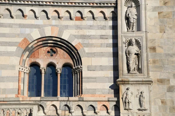 Architectural Details Duomo Como Italy — Stock Photo, Image