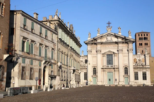 Historyczne Stare Miasto Mantova Światowe Dziedzictwo Unesco Włochy — Zdjęcie stockowe