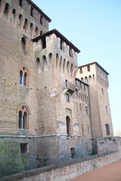 Castillo Medieval Mantova Patrimonio Mundial Unesco Italia — Foto de Stock
