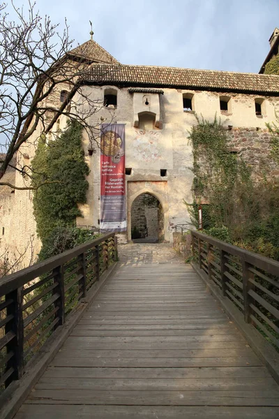 Bolzano Itália Dezembro 2017 Castelo Medieval Castel Roncolo Bolzano Itália — Fotografia de Stock