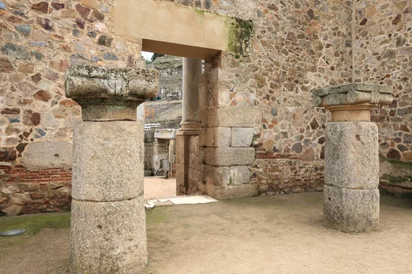 Merida Ancient Roman Theater Unesco Werelderfgoed Spanje — Stockfoto