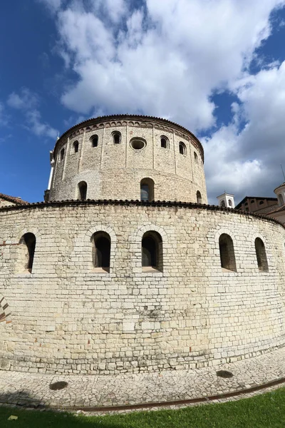 Historická Katedrála Brescii Která Součástí Starého Města Unesco Itálie — Stock fotografie