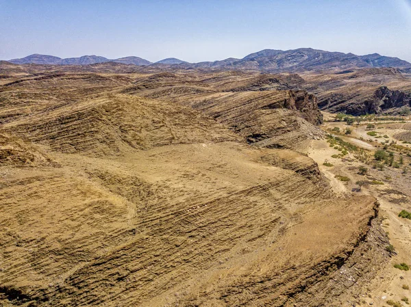 Die Felsen Der Nähe Des Kuiseb Flusses Berg Namibia — Stockfoto