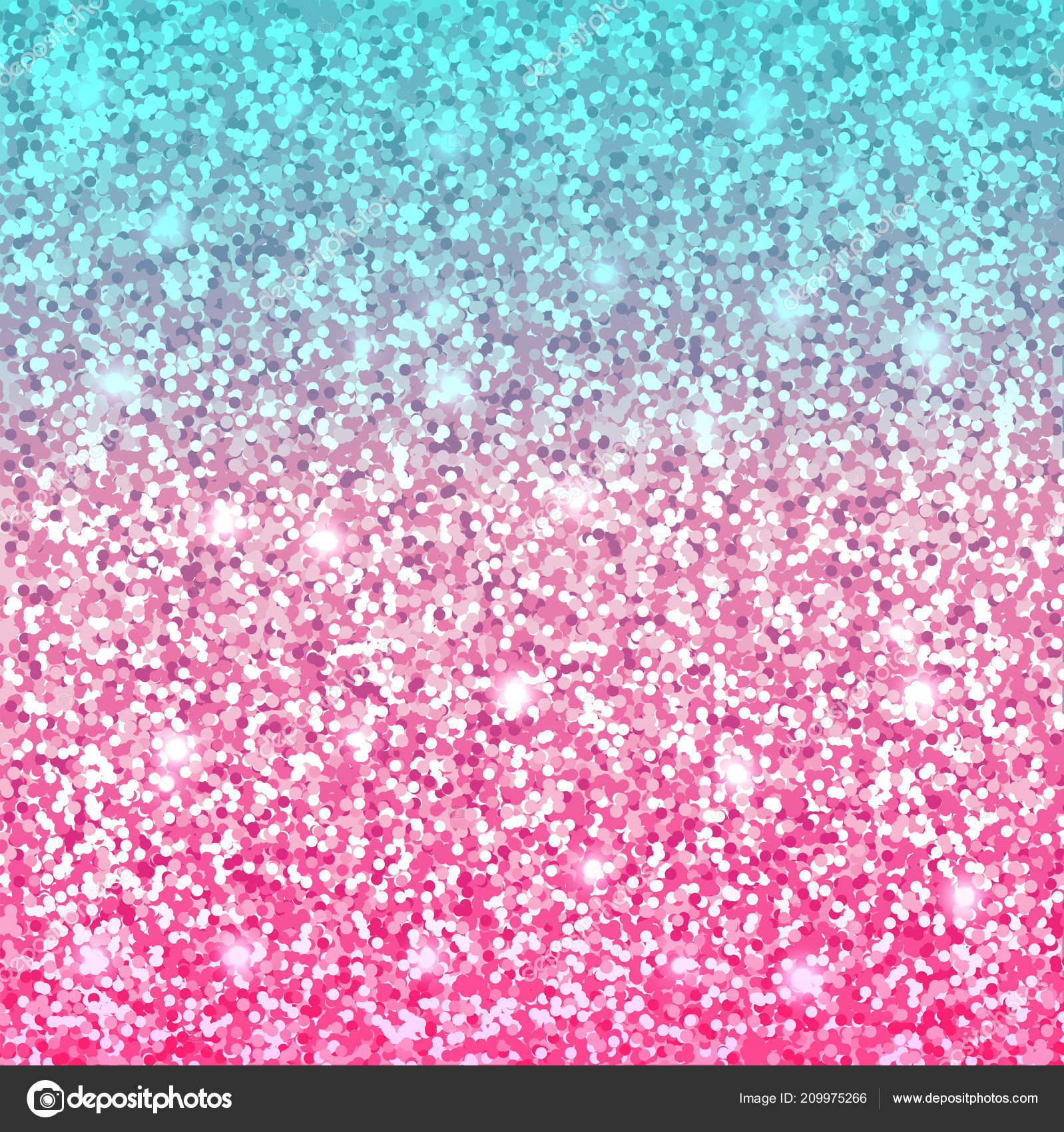 Shining Glitter Background Pastel Pink Blue Colours Stock Vector Image ...