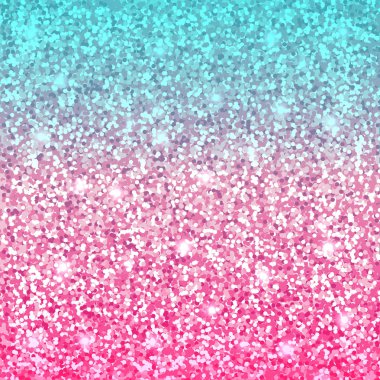 Pastel pembe ve mavi renklerde Glitter arka plan parlayan.