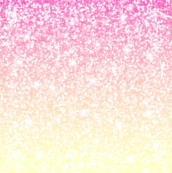 Svítící Příze Glitter Pozadí Pastelové Růžové Barvy — Stockový vektor