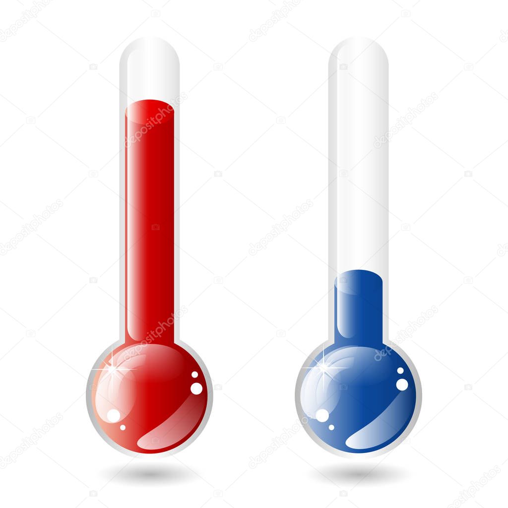 Thermometer vector