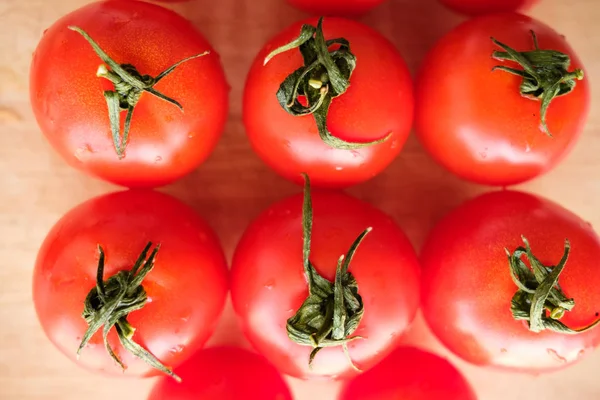 Background of red tomato. Pattern