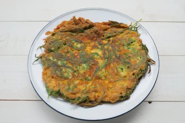 Sahanda yumurta wattle omlet, Tayland Gıda tırmanma