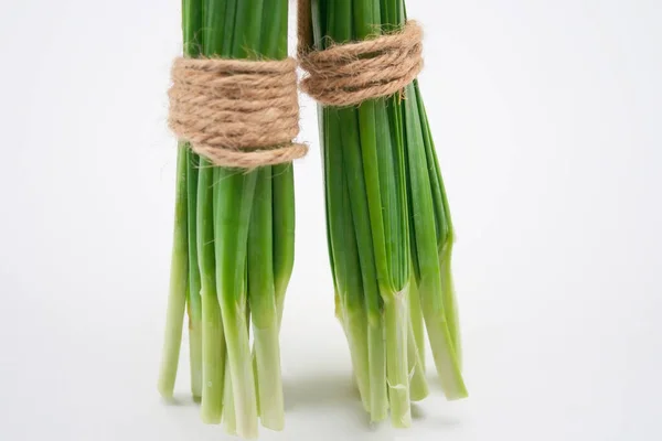 Świeże Zdrowe Organiczne Zielone Szczypiorek Warzywny — Zdjęcie stockowe