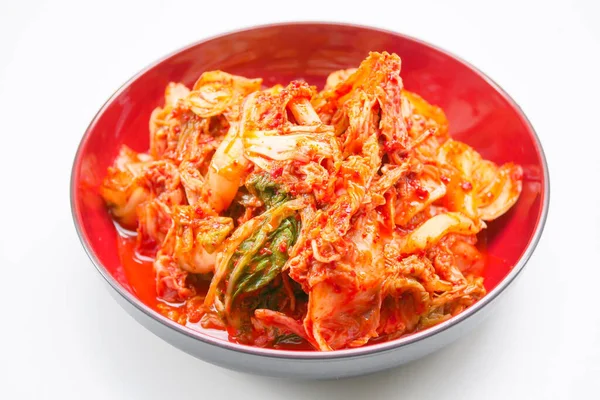 Kimchi Gesalzen Eingelegte Koreanische Art Stockbild