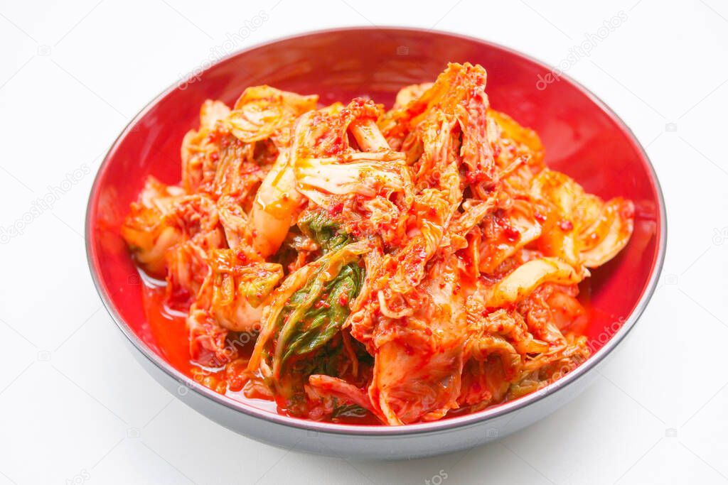 Kimchi, salted pickled korean style