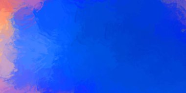 Yaratıcı bir geçmiş. Canlı fırça darbeleriyle boyanmış. Renkli desenli resim. Fırçalanmış duvar kağıdını boya.