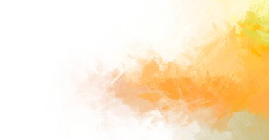 Modern sanat. Taranmış Boyalı Soyut Arkaplan. Fırça darbesi ile boyanmış. Boya darbeleri. 2B Görüntü.