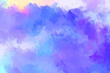 Renkli fırça darbelerinin soyut arkaplanı. fırçalanmış canlı duvar kağıdı. resmedilmiş sanat eseri. Eşsiz ve yaratıcı illüstrasyon.