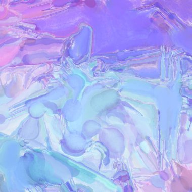 Çağdaş sanat. El işçiliğinin renkli dokusu. Modern resim. Yüzeyde suluboya vuruşlar. Sanatsal arkaplan resmi. Tablo üzerinde soyut resim. Fırça darbeleri. 