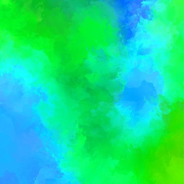 Renkli fırça darbelerinin 2D çizimi. Dekoratif desenli resim. canlı boya desenli arkaplan.