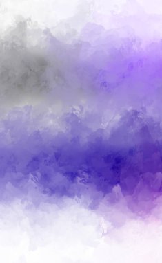 Renkli fırça darbelerinin 2D çizimi. Dekoratif desenli resim. canlı boya desenli arkaplan.