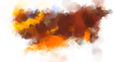 Çılgın suluboya şablonu. Yaratıcı soyutlama. Modern sanat eserleri. 2D çizim. Dijital doku duvar kağıdı. Sanatsal sulu arkaplan malzemesi. 