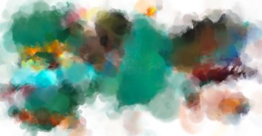 Çılgın suluboya şablonu. Yaratıcı soyutlama. Modern sanat eserleri. 2D çizim. Dijital doku duvar kağıdı. Sanatsal sulu arkaplan malzemesi. 