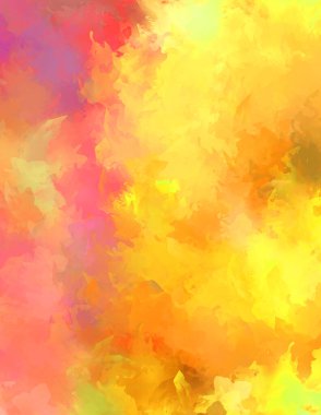 Sanatsal canlılık ve renkli duvar kağıdı. Taranmış Soyut Arkaplan. Fırça darbeli resim. 