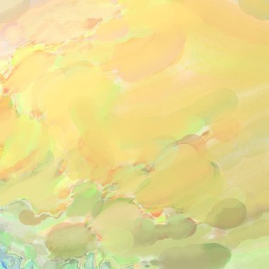 El yapımı sürreal soyut desenli suluboya. Modern sanatsal resim. 2D çizim. Arkaplan boyası karışımı. Yaratıcı duvar sanatı. Çağdaş sanat.