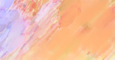 Çağdaş sanat. El yapımı resim. Modern sanat eserleri. Yüzeyde suluboya fırça darbeleriyle resim yapmak. 2D çizim. Sanatsal arkaplan resmi. Tablo üzerinde soyut resim. Renkli doku.