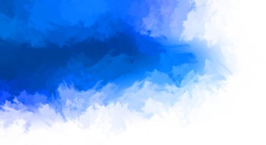 Renkli fırça darbelerinin 2D çizimi. Dekoratif desenli resim. canlı boya desenli arkaplan.