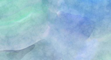 Pastel renklerde suluboya resim. Poster, duvar sanatı, afiş, kart, kitap kapağı ya da ambalaj için rahatlatıcı kompozisyonun yumuşak renkli çizimi. Modern fırça darbeleri resim.