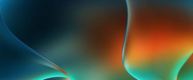 Soyut arkaplan. Değişken renk değişim dalgaları, dinamik hareketlerle. Işık dalgalarının neon renkli soyut tasarımı. Duvar kağıdı, afiş, arkaplan, kart, kitap illüstrasyonu, web sitesi.