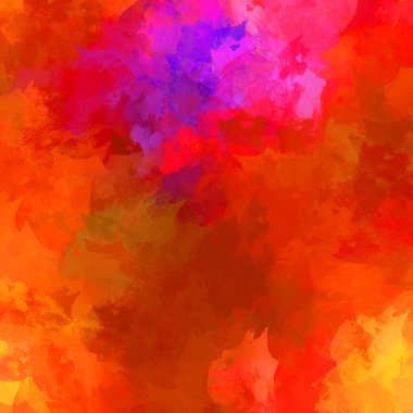 Yaratıcı soyut resim. Artistik fırça darbeleriyle donatılmış. Renkli ve canlı bir illüstrasyon. boyalı sanat.