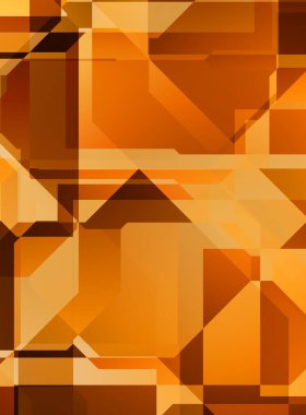 Renkli ve canlı geometrik şekiller katmanları var. Bir teknoloji planının dijital illüstrasyonu. Gelecekçi tasarım şablonu.