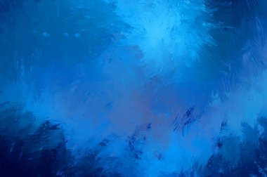 Canlı fırça darbeleriyle boyanmış. Renkli desenli resim. Fırçalanmış duvar kağıdını boya.