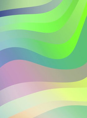 Soyut arkaplan. Renkli dalgalı tasarım duvar kağıdı. yaratıcı grafik 2D çizim. Dinamik şekilli modaya uygun sıvı örtüsü.