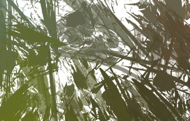 Sanatsal soyut arkaplan. Doku boyalı duvar kağıdı. Boya darbeleriyle yaratıcı bir illüstrasyon. Fırça desenli resim.