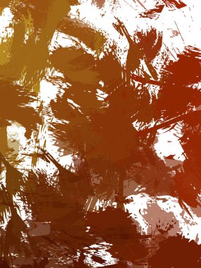 Renkli fırça darbelerinin 2B çizimi. Dekoratif doku resmi. Canlı boya desenli arka plan. Kaotik fırça darbeleri resim.