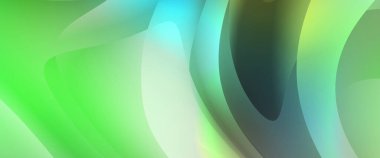 Soyut arkaplan. Renkli dalgalı tasarım duvar kağıdı. yaratıcı grafik 2D çizim. Dinamik şekilli modaya uygun sıvı örtüsü.